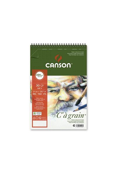 Canson C'a Grain Sketchbook A4 224gr 30 Sheets