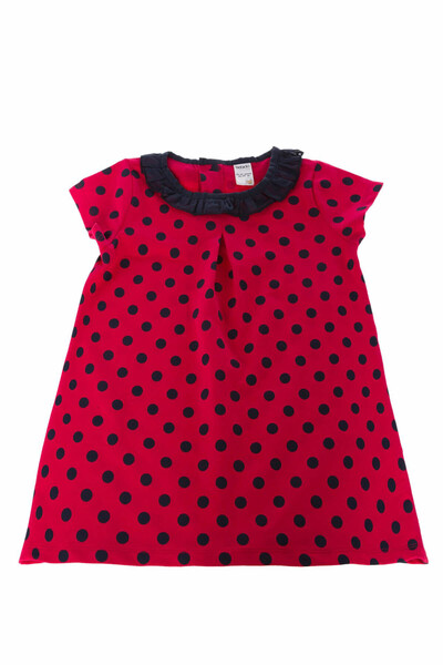 DeFacto Pembe Kız Bebek Puantiyeli Elbise I6236A2.18Sp.Pn191