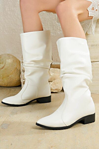 Butigo Aysan01z حذاء نسائي أبيض اللون 100402867