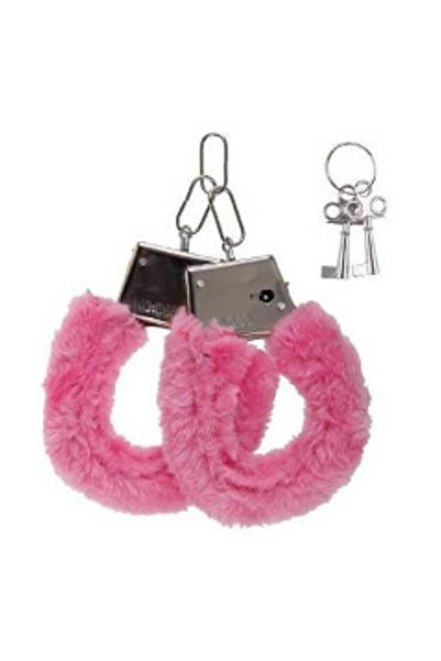Parti Bulutu Peluş Kelepçe Pembe