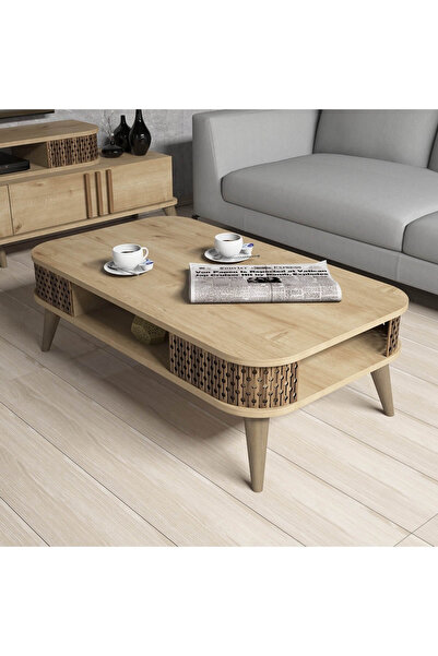 Variant Mobilya Eylül Orta Sehpa - Meşe EY.SH.105.SM.01