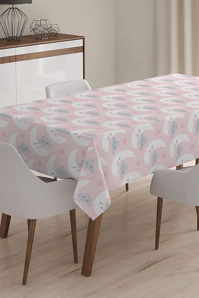 Realhomes Față de masă imprimată digital 3D cu design personalizat - 140 x 220 cm