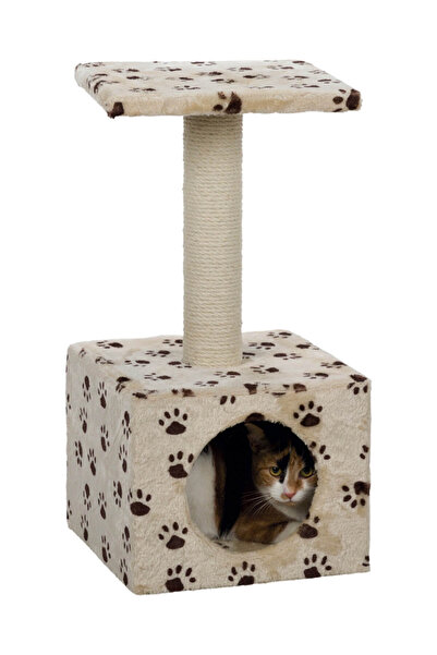Trixie Kedi Oyun&Tırmalama Evi 61 Cm Bej Patili