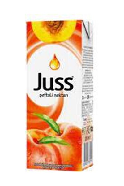 JUSS Şeftali Meyve Suyu 200 ml 27 Li Koli