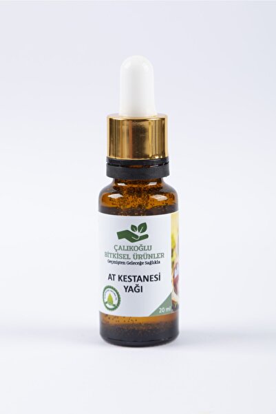 Çalıkoğlu Bitkisel Ürünler 20 مل زيت كستناء الحصان بالقطارة السوداء