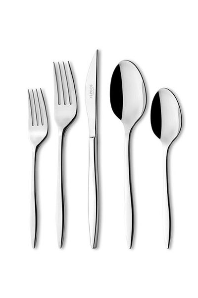 Schafer Shf-22581 90 Piece Steel Berlin Bag Fork Spoon Knife