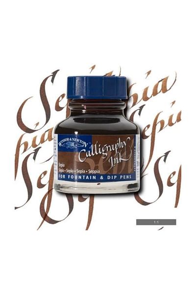 Winsor Newton Winsor & Newton Calligraphy Ink 30 ml.609 SEPIA