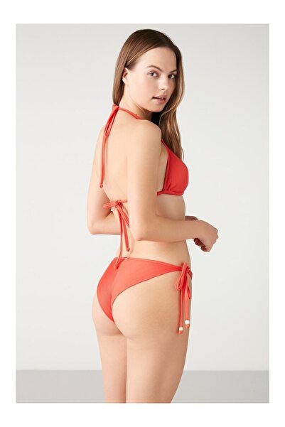 Kom Çıkarılabilir Ince Kaplı Ruzenca Kendinden Dokulu Brazilian Bikini TAKIMI
