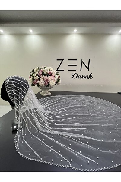 ZEN DUVAK Nakışlı Duvak