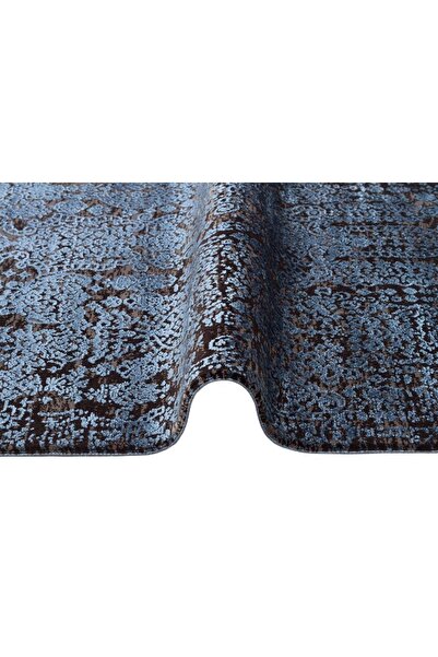 Eko Halı Parlak Yüksek Alçak Dokulu Modern Makine Halısı