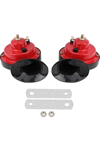 BTM OTOMOTİV Dadat Salyangoz Korna 12v 2'li Takım Çift Fişli