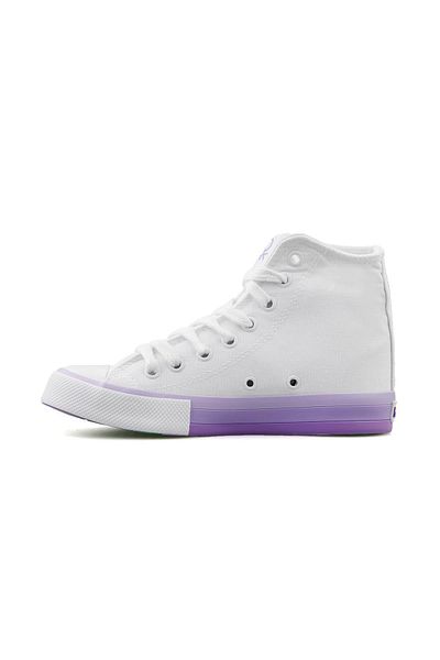 Benetton ®   Pantofi sport de damă Original New Season Bn30189 Alb Liliac