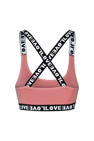 HNX Αθλητικό σουτιέν Mink Love Elastic Cross Strap