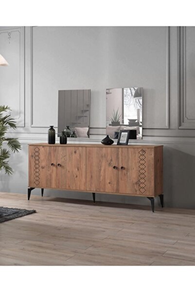 Erezogulları Mobilya Karen Aynasız Dolaplı Konsol 180x43x82cm