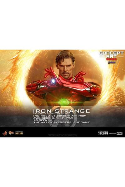 Hot Toys Iron Strange Diecast Sixth Scale Figure - 908905   - Mms606 D41 - Marvel Comics / the Avenger