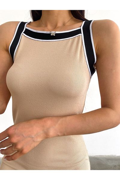Noa Noa Knitwear Banded Women's Dress