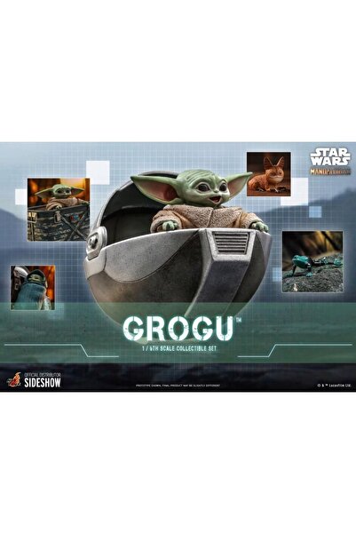 Hot Toys Grogu Sixth Scale Figure Set 908288 - Star Wars / The Mandalorian Tms43