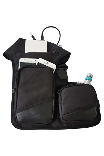 MOTOANL Motosiklet Bel Bacak Çantası Impertex Kumaş Bol Para Cepli Kurye Moto...