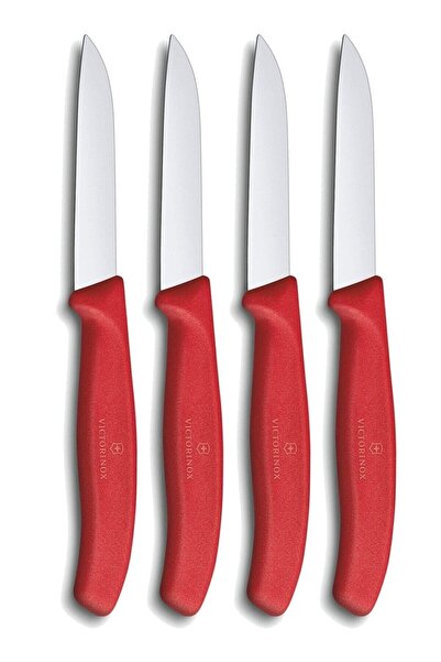 Victorinox VGR-4 Adet Kırmızı Bıçak Evrekala