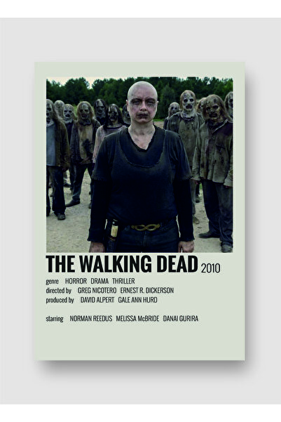 fırsatlar diyarı The Walking Dead Dizi Info Card Bilgi Kartı Duvar Posteri