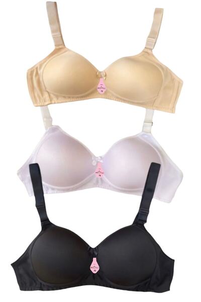 MODALADY Γυναικείο Σουτιέν 3 τεμαχίων χωρίς μπανέλες