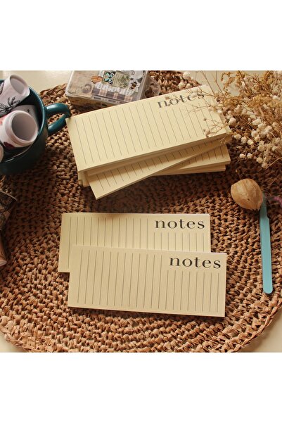 TRENDİN YOLU 2 قطعة مذكرة باد فينتاج 50 ورقة مفكرة Postit