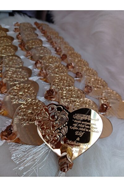 Bİ DÜNYA TASARIM 25 Adet Magnet Söz,düğün,nişan,mevlüt,nikah,kına,sünnet Dağı...