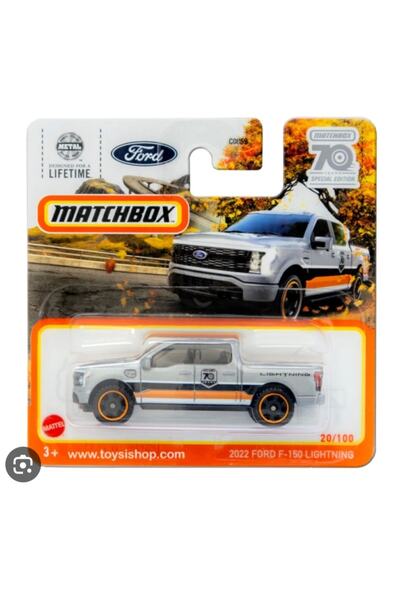 Matchbox 70 Years Lifetime 2022 Ford F-150 Lightining 1:64 Ölçek