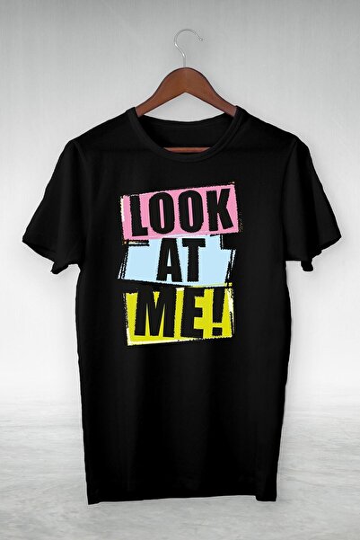 Adrift Tricou unisex cu imprimeu negru Gsc-314