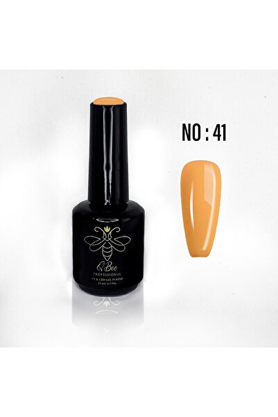 QBEE PROFESSIONAL Protez Tırnak Kalıcı Oje 15ml Kehribar Turuncu