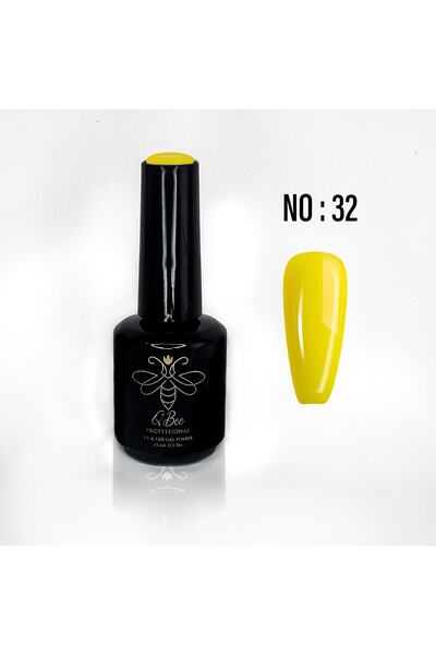 QBEE PROFESSIONAL Protez Tırnak Kalıcı Oje 15ml Sarı
