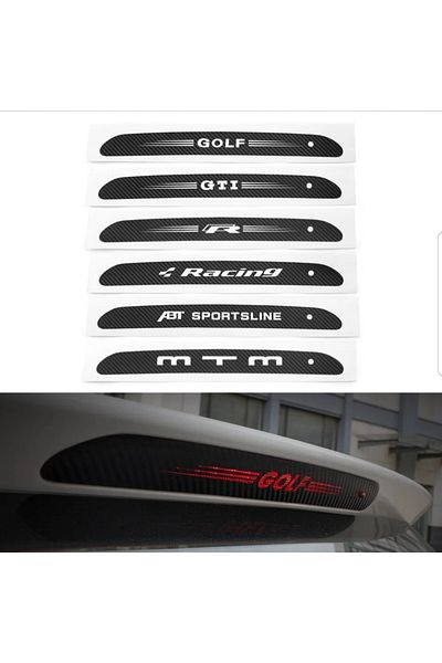 GRAFİCAR Αυτοκόλλητο φρένου πορτμπαγκάζ Vw Golf 7/7,5 με γραμμένο "gti".