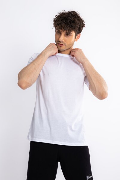 Erkek Bisiklet Yaka T-shirt