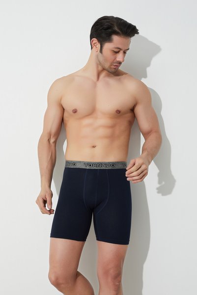luxtornado Men's Long Boxer 5-Pack