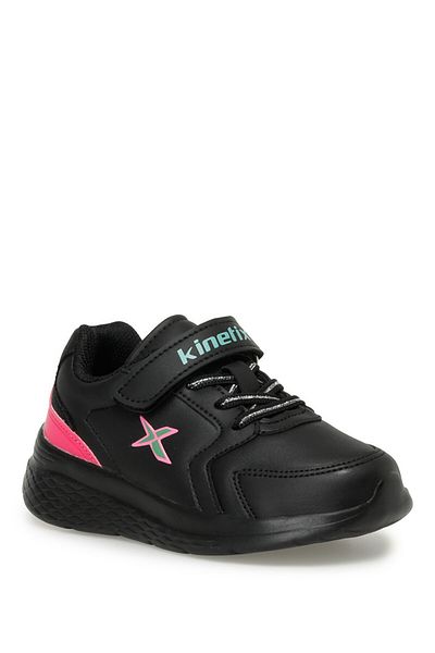 Kinetix Marned J 3pr Black Girls' Sports Shoes