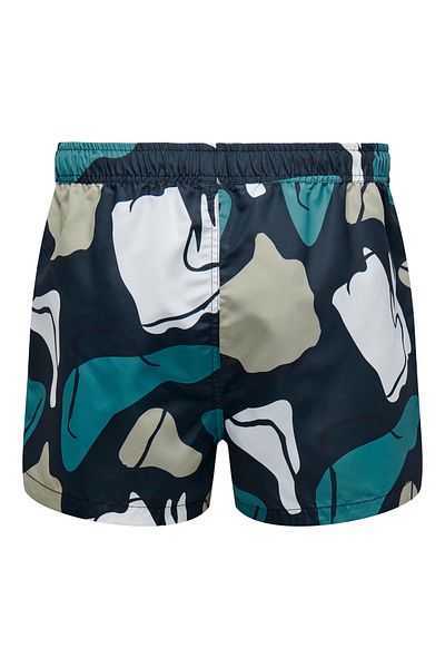 Only & Sons Badehose TODD Bade-Shorts mit elastischem Bund und seitlichem Eingriff