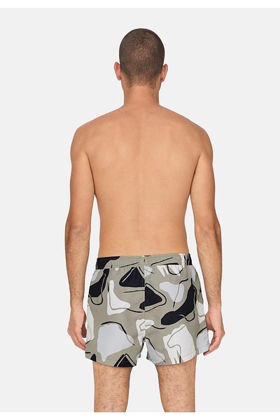 Only & Sons Elastischer Bund und seitliche Eingrifftaschen in der Badehose TODD Bade-Şortlar