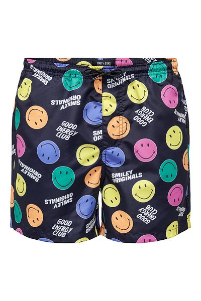 Only & Sons Badehose Bade-sort Mit Elastischem Bund Und Tunnelzug
