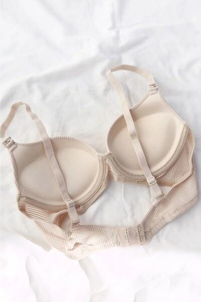 Donna Liberta Women's Dameon Aria Wicking Patterned Supported Bra Set 625 Twisted Pattern Supportive Bra Set