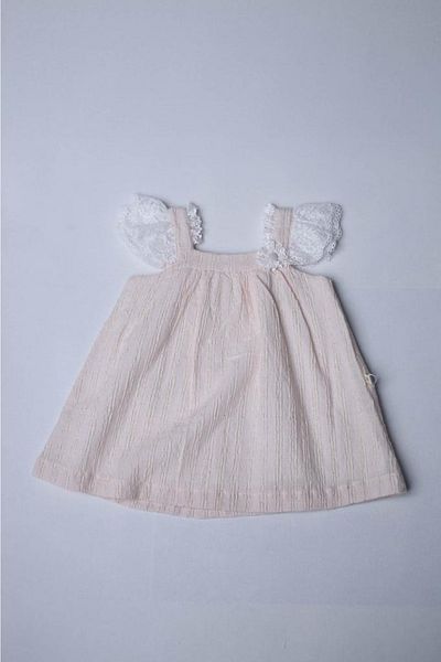 Mymio Burümcük Fabric Glitter Baby Girl Dress