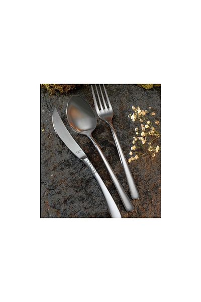 Aryıldız A'la 89 Piece Matte Cutlery Set with Storage