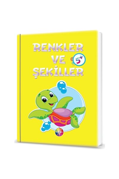 Beyaz Pusula Yayınları كتاب الألوان والأشكال لعمر +5 (البوصلة البيضاء)