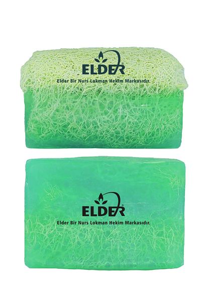Elder صابون الأوكالبتوس من ألياف اليقطين الطبيعية 130 جرام