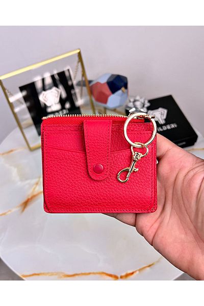 Fil Deri Genuine Leather Card Holder and Key Hook 2052