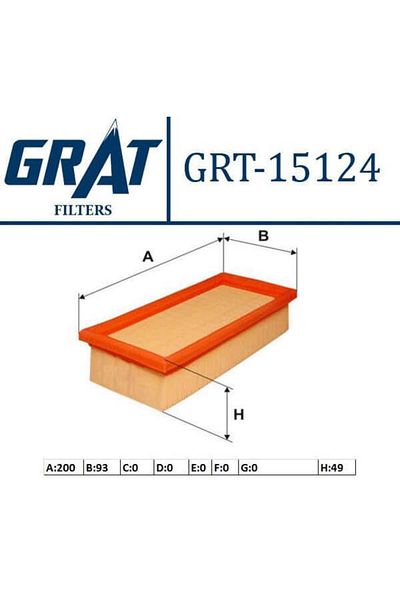 GRAT Air Filter - Volkswagen Golf I-Golf Ii-Golf Cabrio
