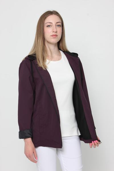Cottoncool Women's Mesh Lined Raincoat Windbreaker