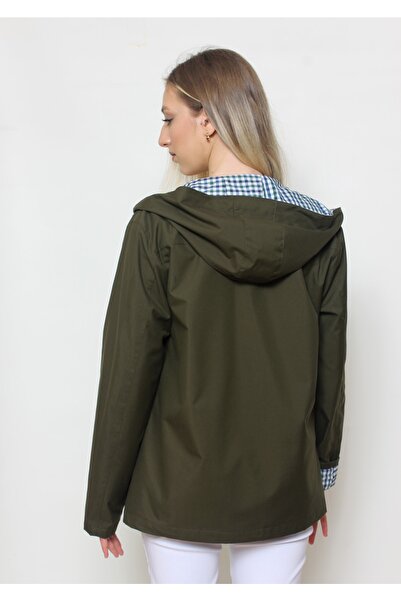 Cottoncool Γυναικείο Αδιάβροχο Αδιάβροχο Αντιανεμικό Χακί