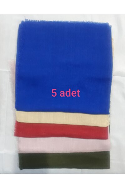 Tuğba Düzrenk Flamli Dağıtmalık Hediyelik Çeyizlik Pamuk Eşarp Yazma 100x100 (5 Adet Fiyatıdır )