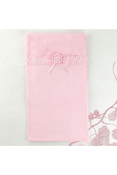 Sebi Bebe Rose Tulle Pattern Baby Blanket 80x90cm 1092