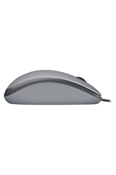 logitech M110 Sessiz Tam Boyutlu Kablolu USB-A Bağlantılı Optik Mouse, Gri 910-006760